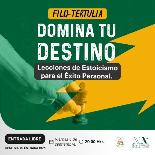 Filo-tertulia. Domina tu destino: Lecciones de Estoicismo para el Éxito Personal.