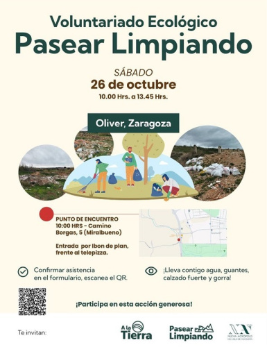 Pasear Limpiando-VOLUNTARIADO ECOLÓGICO