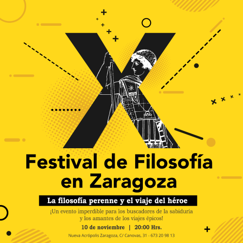 X Festival de Filosofía en Zaragoza. La filosofía perenne y el viaje del héroe.